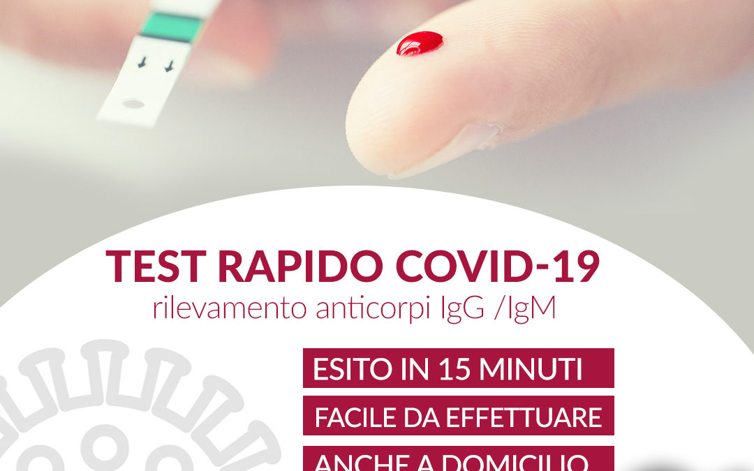 Test rapido COVID -19 IgM/IgG